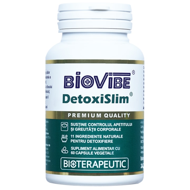 BIOVIBE DetoxiSlim - detoxifiere si slabire