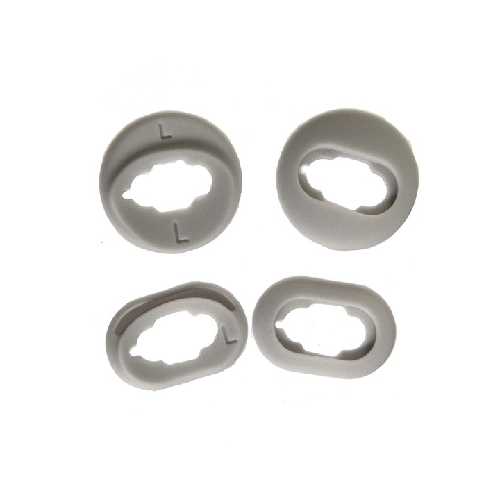 Set de dopuri pentru casti Samsung Galaxy Buds Live, MKF-G-078, gri, silicon