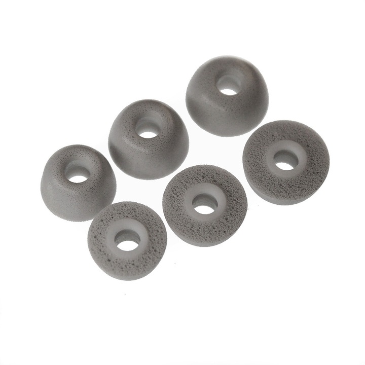 Комплект наушници MKF-F-022 за слушалки Samsung Galaxy Buds 2 Pro, размер S/M/L, сив