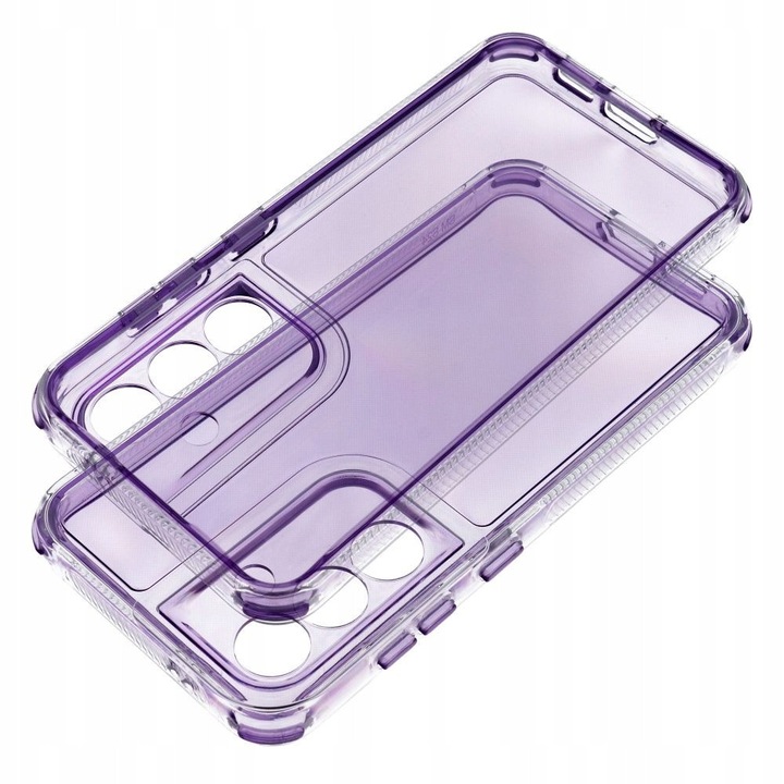 Carcasa MATRIX CLEAR pentru SAMSUNG A26 5G, violet deschis
