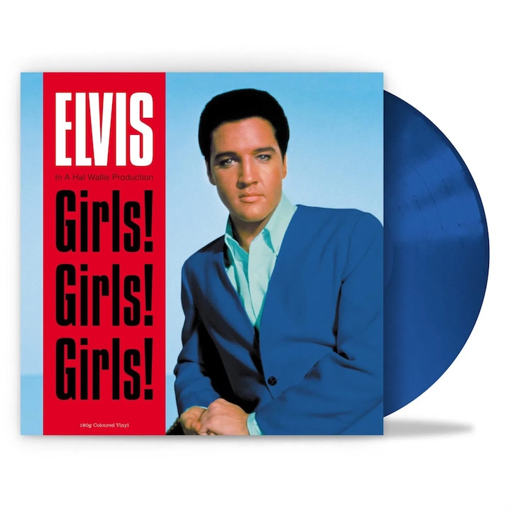 Албум винил Елвис Пресли, Girls! Girls! Girls!, лимитирано издание, син винил