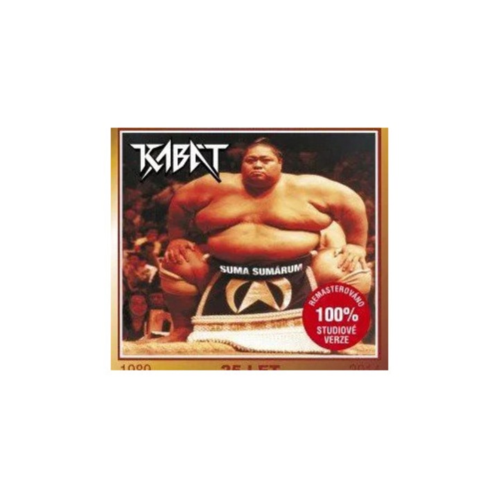 Kabat: Suma Sumarum - Best Of (25. évforduló) - 2CD+DVD szett, cseh zene, műanyag