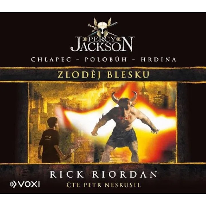 Percy Jackson - Zlodej blesku, Rick Riordan, 2023, CD (MP3)