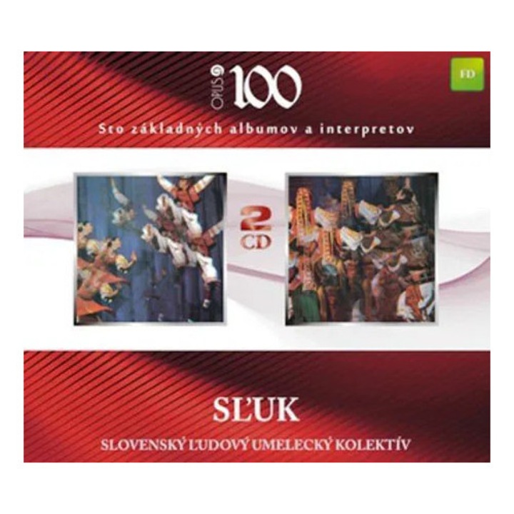 SLUK: Словашки народен ансамбъл - 2CD, популярна музика, пластмаса, 2 диска