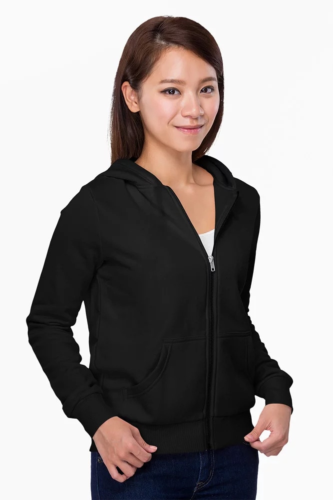 Hanorac unisex D&B ZIPCAT00002 Cat Negru - Marimea L - eMAG.ro