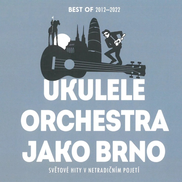 CD Ukulele Orchestra ca Brno: Best of 2012-2022, muzica ceha, 1 disc