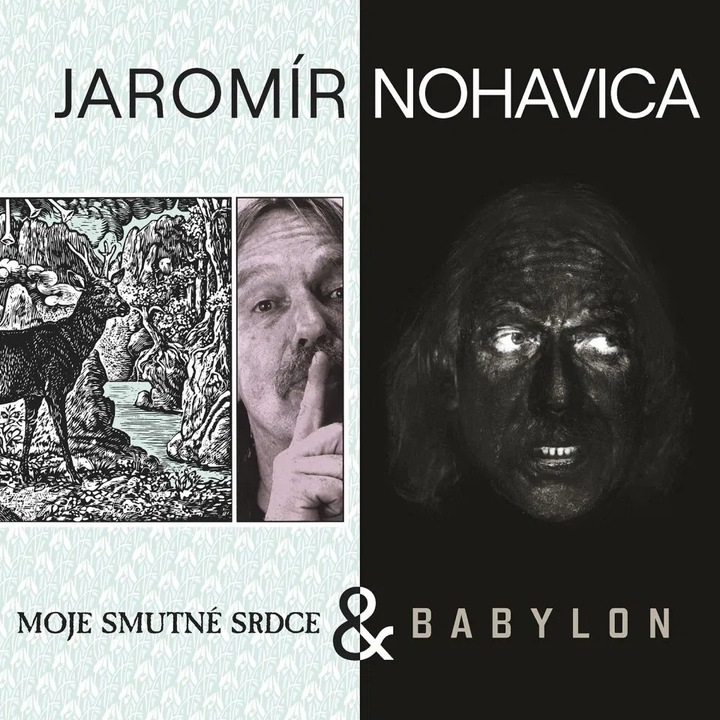 Nohavica Jaromir: Babylon & Moje smutne srdce - 2CD szett, cseh zene