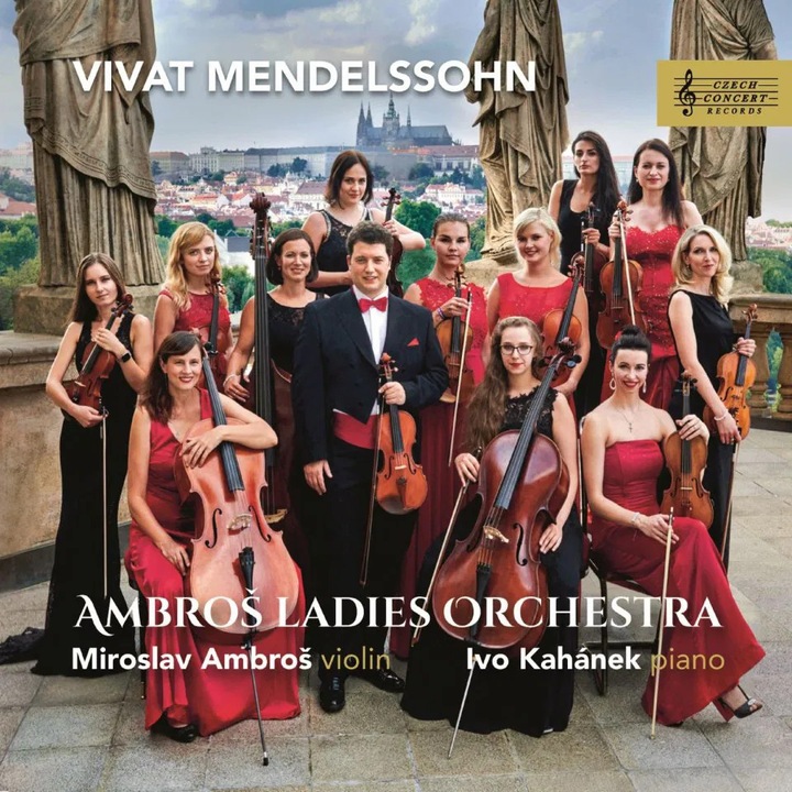 CD Ambros Ladies Orchestra, Miroslav Ambros: Mendelssohn-Bartholdy: Vivat Mendelssohn, muzica ceha, 1 disc