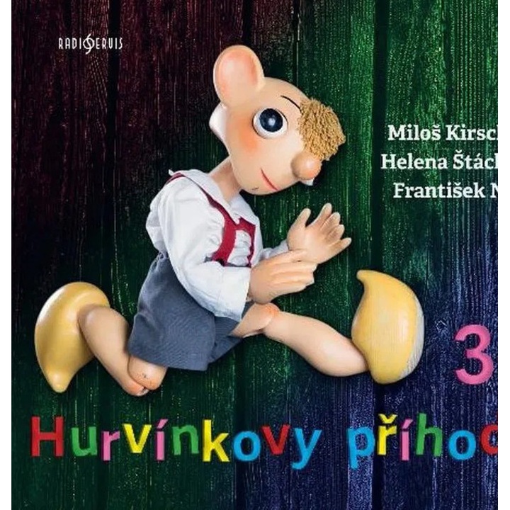 Hurvínek kalandjai 1-3 - 3CD, Radioservis, hangoskönyvek