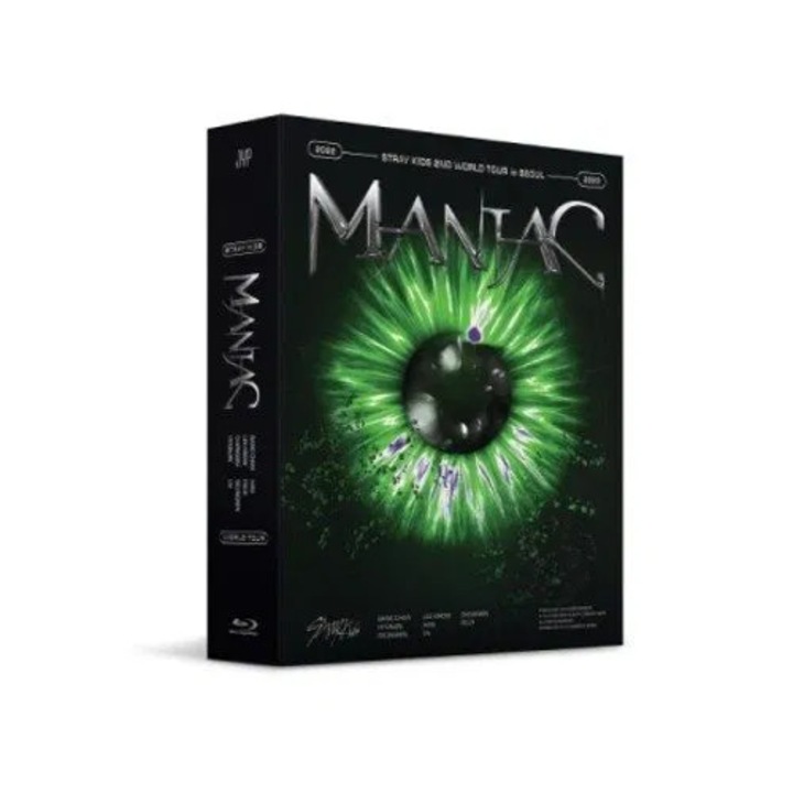 Stray Kids: Maniac: In Seoul (JYP előnnyel) - 2 Blu-ray, zene, 2 lemez