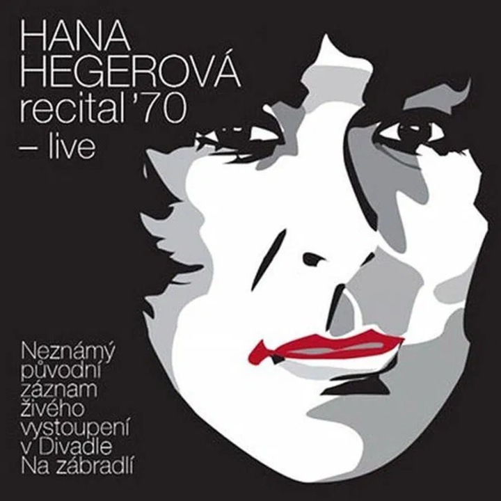 Hana Hegerova: Recital '70 - на живо, 2CD, чешка музика, пластмаса