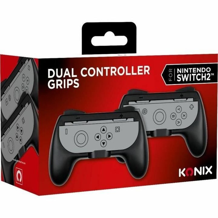 Suport de masa Konix Joy-Con, negru, set de 2 piese