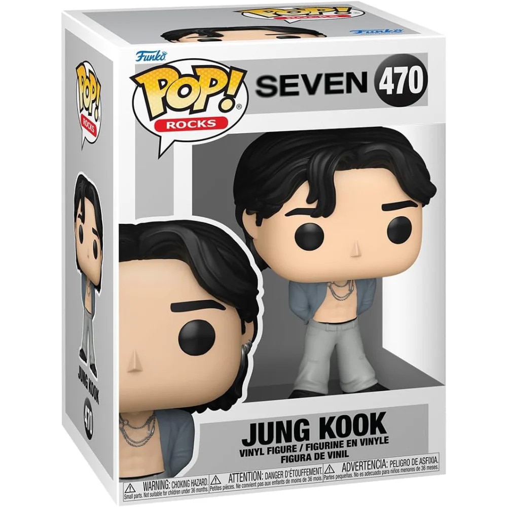 Figurina Funko Pop, Rocks, Jung Kook, Seven, 10 cm - eMAG.ro