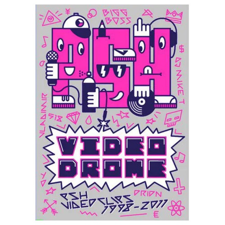 PSH: Videodrome (PSH videoklipek 1998-2011) - DVD, zene, műanyag, 1 lemez