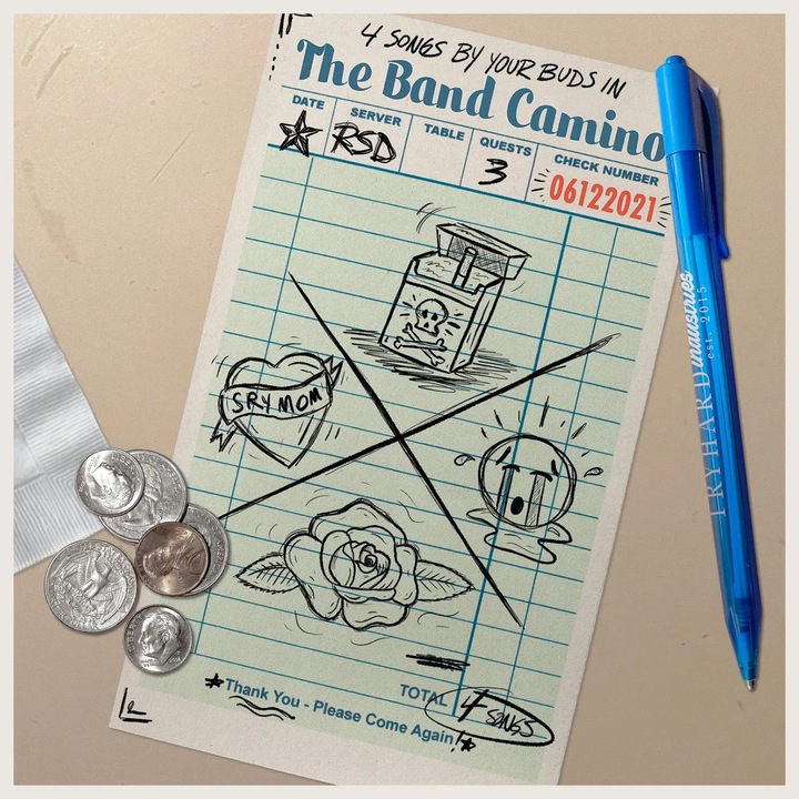 Vinil Band CAMINO, 4 Songs By Your Buds In The Band Camino, pop, 1x vinil