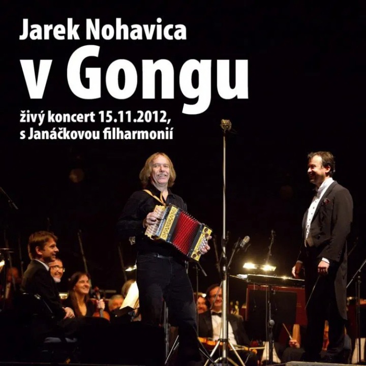 Jarek Nohavica in Gong - CD+DVD, muzica ceha, 1 CD, 1 DVD, multicolor