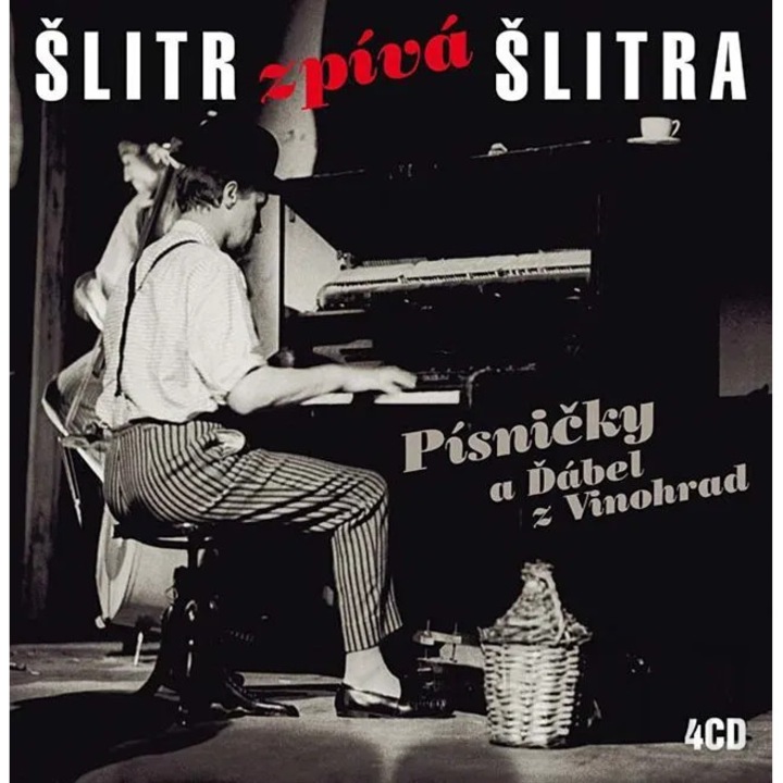 Slitr zpiva Slitra - Pisnicky si Dabel z Vinohrad - комплект 4 CD, чешка музика
