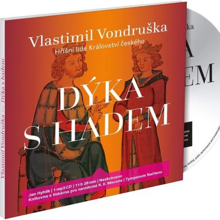 Дика с хадем, Властимил Вондрушка - Ян Хихлик, 2CD, Аудиокниги
