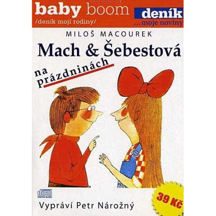 Mach si Sebestova in vacanta - CD, audiocarte, 1 disc, bestseller