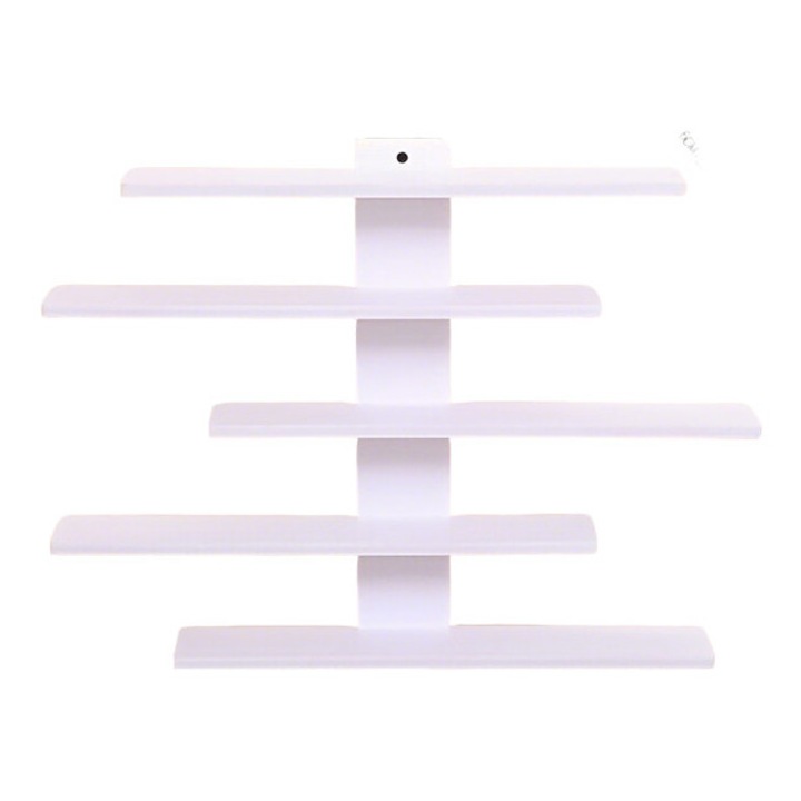 Raft mic pentru perete, Forthcan, lemn, 5x20x10cm, suspendat