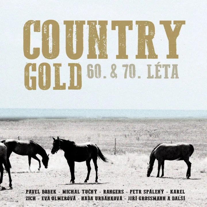 Country Gold 60. & 70. - 2CD, Supraphon, 60 хита, пластмаса