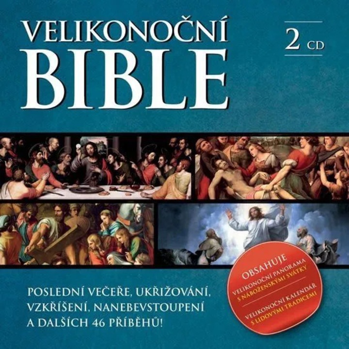 Húsvéti Biblia - 2CD, Popron Music, hangoskönyv, műanyag