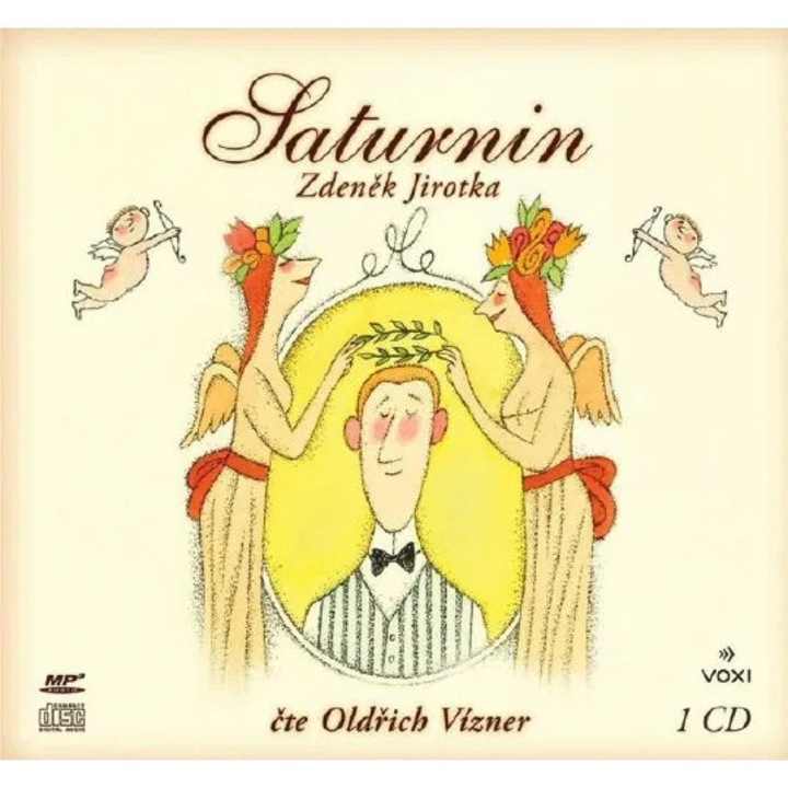 Saturnin, Zdenek Jirotka, 1942, Audiobook, CD (MP3)