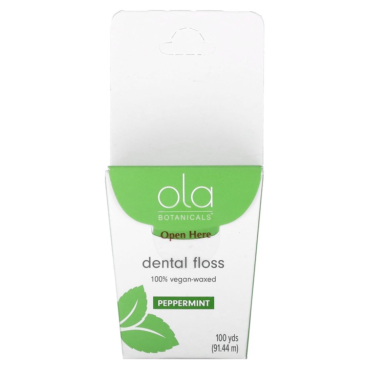 Fogselyem, Dr. Mercola, menta, 100% vegán, 91,44 m