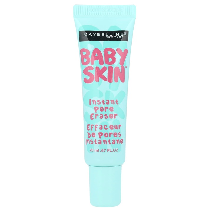 Maybelline Baby Skin Instant Pore Eraser korrektor, 010 Clear, 20 ml, átlátszó formula, illatmentes