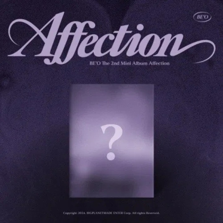CD BE'o: Affection (Box Version), K-pop, 1 disc, design special
