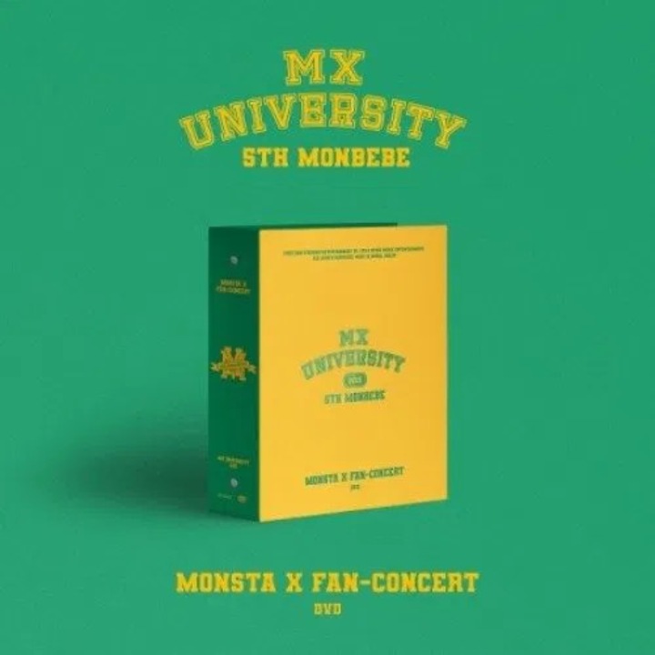Monsta X: 2021 Fan-Concert (MX University) - 4DVD, K-pop, 4 lemez
