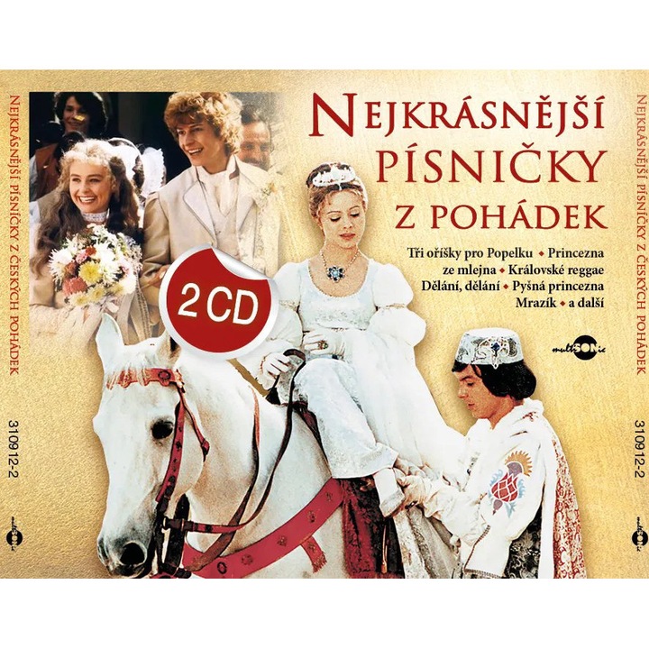Cele mai frumoase cantece din povesti - 2CD, Multiland, muzica ceha, Bestseller