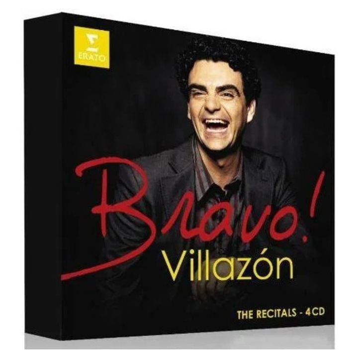 Zenei album, Villazon Rolando, Bravo, 4 CD, klasszikus, műanyag