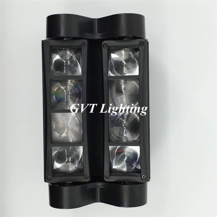 Echipament de lumini, Mini LED Spider Light, efecte dinamice, 80W, 90 ...