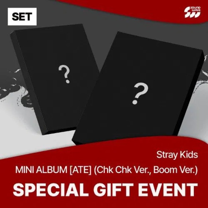 Stray Kids: ATE (SET With Sound Wave Benefit) - 2CD, K-pop, внос