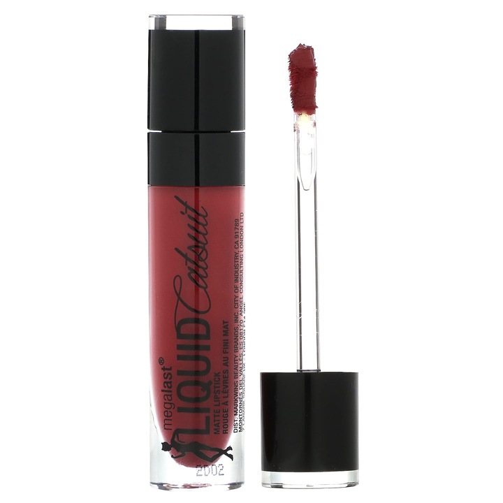 Матово течно червило Wet n Wild MegaLast Liquid Catsuit, 957A Behind The Bleachers, 6 г, ярък цвят