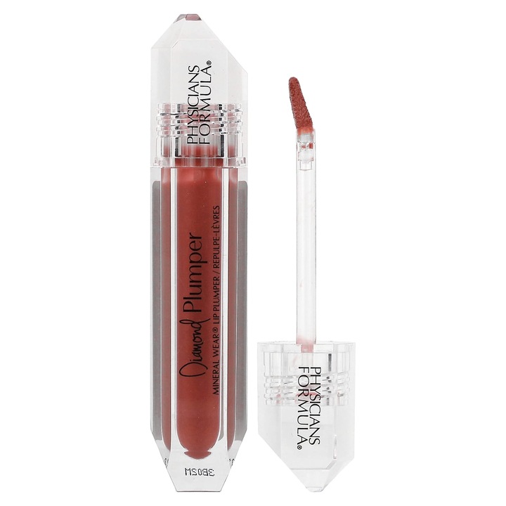 Luciu de buze, Physicians Formula, Diamond Plumper, 5 ml, hipoalergenic, vegan
