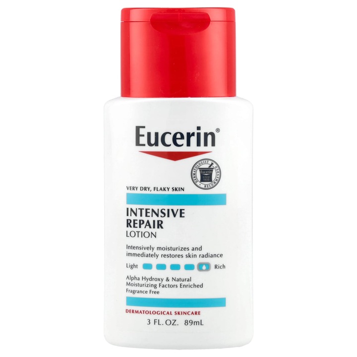 Eucerin regeneráló balzsam, illatmentes, 89 ml, nagyon száraz bőrre, 24 órás hidratálás