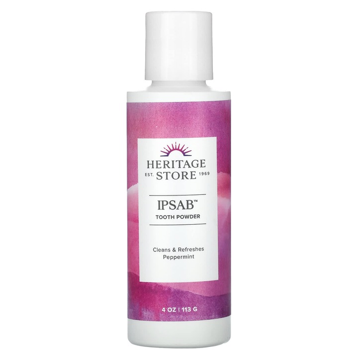 Fogpor, Heritage Store, menta, 113 g