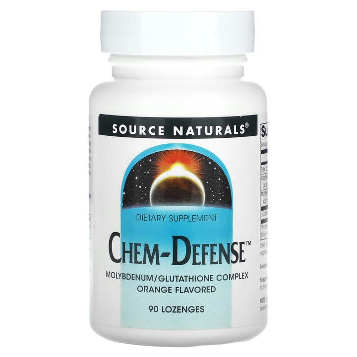 Supliment alimentar, Source Naturals, Chem-Defense, complex, 90 pastile