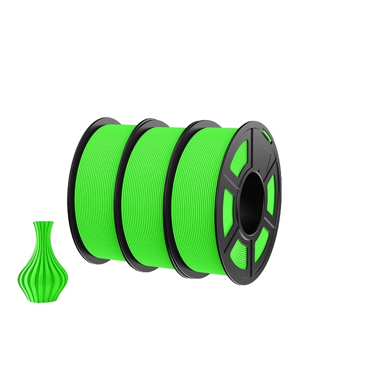 Filament 3D HSMPETG 3GN, 1.75mm, multicolor, set de consumabile