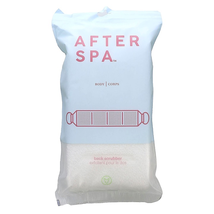 Гъба за вана AfterSpa, за гръб, 20,5x4,7 инча, 1 брой