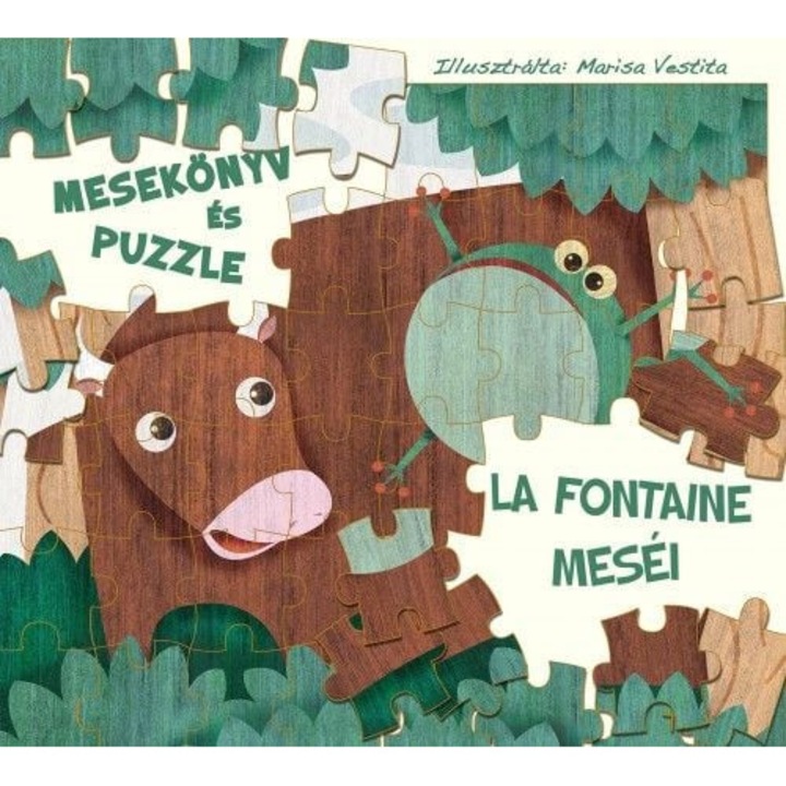 White Star Kids: La Fontaine meséi - mesekönyv és puzzle