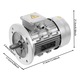 Motor electric, design asincron trifazat, eficienta ridicata, gri deschis, 1.5KW, 2850 RPM