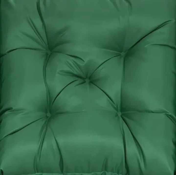 Perna pentru banca de exterior, impermeabila, design anti-alunecare, verde, 150x100cm