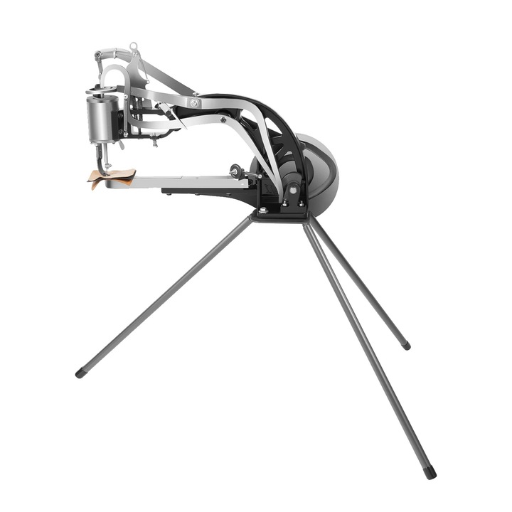 Masina de cusut manuala, neagra, constructie durabila, lungime cusatura maxima 6 mm, tip cusatura: cusatura in lant