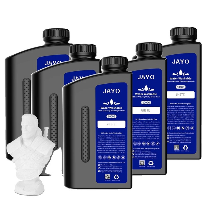 Fényre keményedő gyanta, fehér, 5 kg, nagy szilárdságú, gyorsan száradó