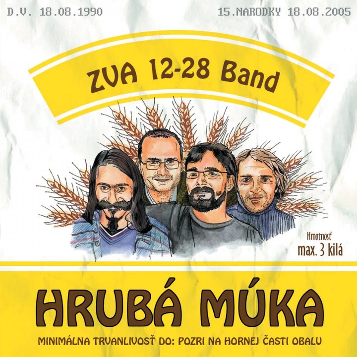 ZVA 12-28 Band: Hruba muka - CD, чешка музика, 1 диск