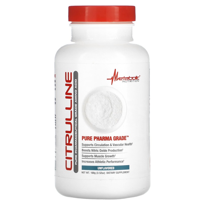 Aminoacizi, Citrulina, 100 g, fara gust, vegan, fara gluten
