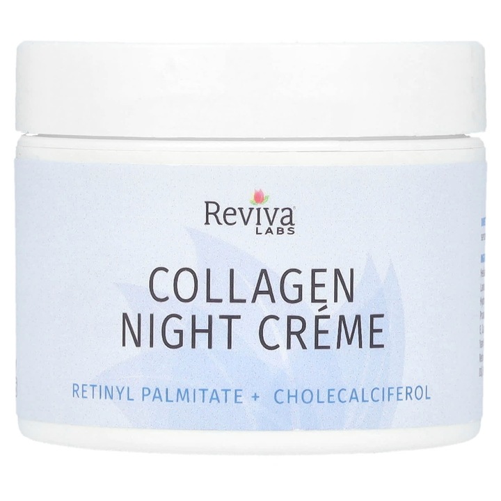 Arckrém, Reviva Labs, kollagénnel, 55 g, normál és száraz bőrre, hidratáló